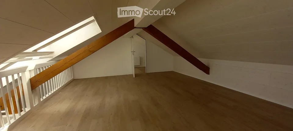 Duplex apartment with 4 rooms, 3 loggias, attic