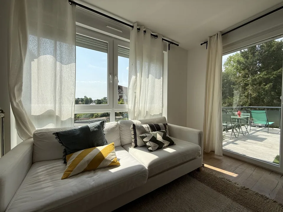 Buschwiller – Helles Dachgeschoß-Apartment mit Terrasse, ohne Einblick, grüne Umgebung – Foto 5 von 22