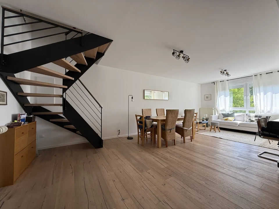 Buschwiller – Helles Dachgeschoß-Apartment mit Terrasse, ohne Einblick, grüne Umgebung – Foto 10 von 22