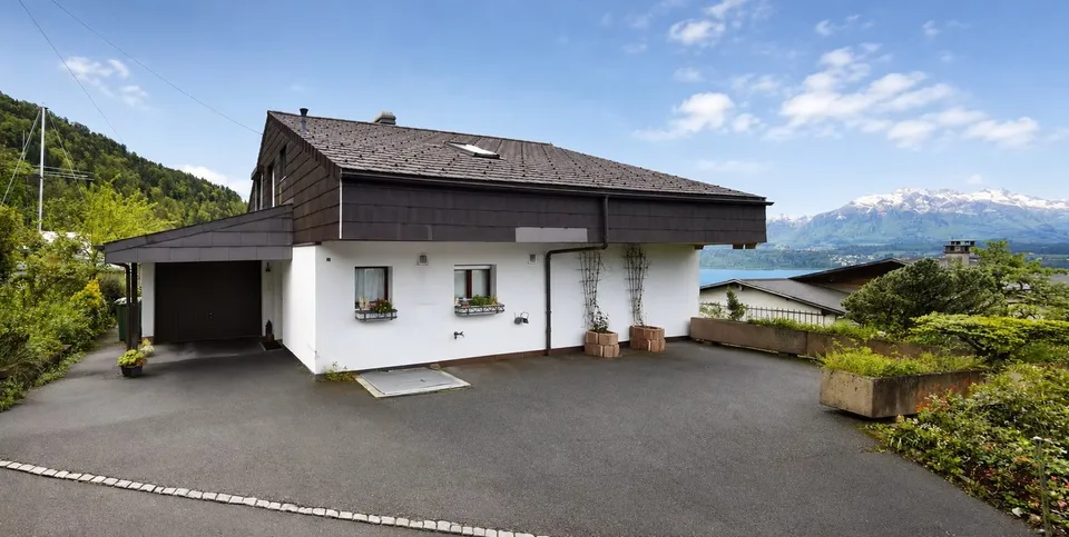 Charming single-family house with studio and breathtaking lake view – living above Lake Thun – photo 12 of 13