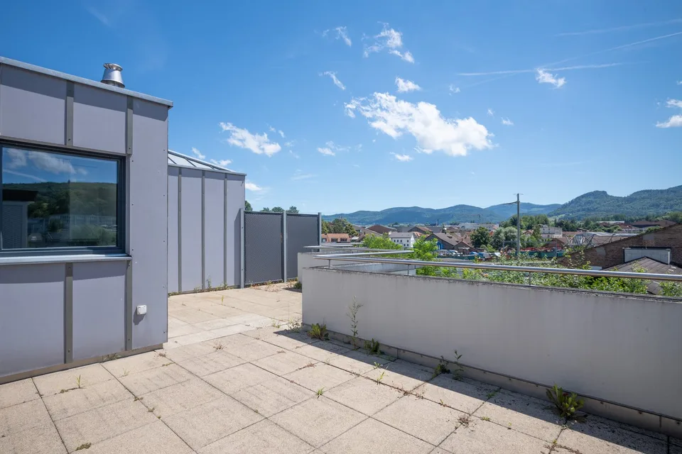 Grosszügige Maisonette-Wohnung mit toller Dachterrasse