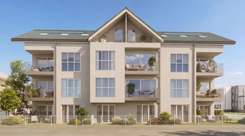 Exklusiv 3.5 Zimmer Neubau in Domdidier - 89 m² und schöne Raumhöhe – Foto 3 von 17