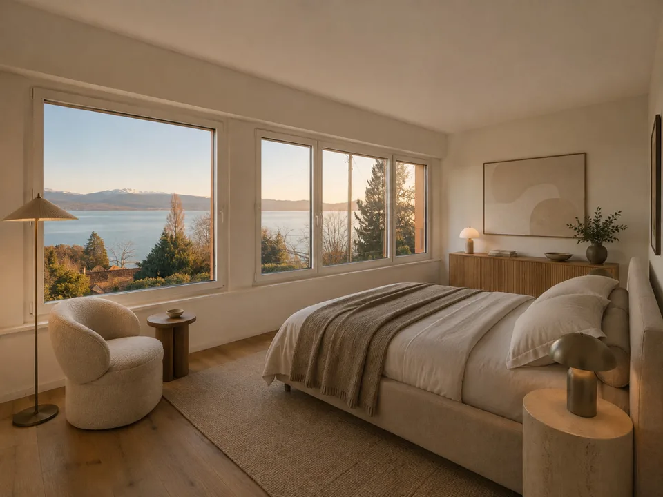 Exklusiv bei Abby Bryand Immobilien: Prächtiges Haus mit Seeblick in Buchillon – Foto 5 von 12