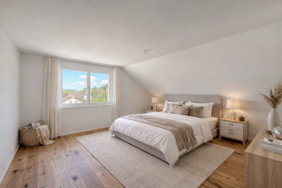Sehr grosse Traumwohnung mit weitläufiger Terrasse und Weitblick – Foto 7 von 11