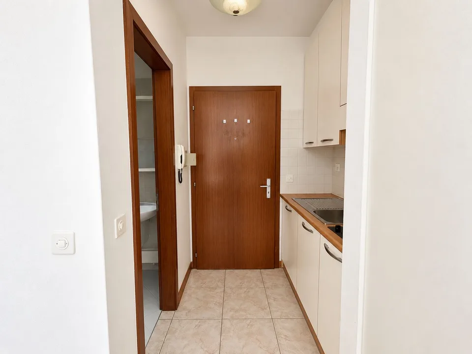 Studio in prestigeträchtiger Wohnanlage mit Garten in Paradiso – Foto 3 von 6