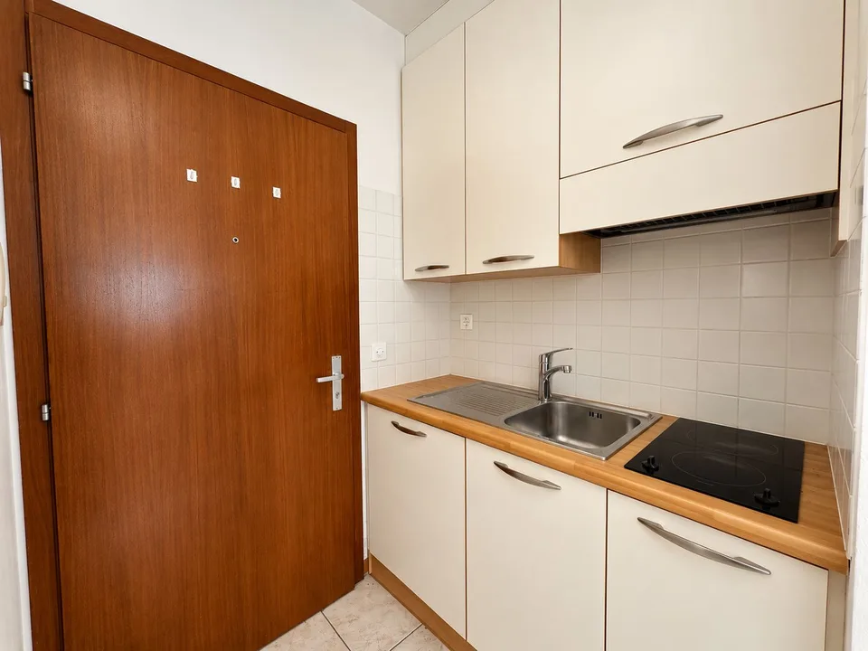 Studio in prestigeträchtiger Wohnanlage mit Garten in Paradiso – Foto 4 von 6