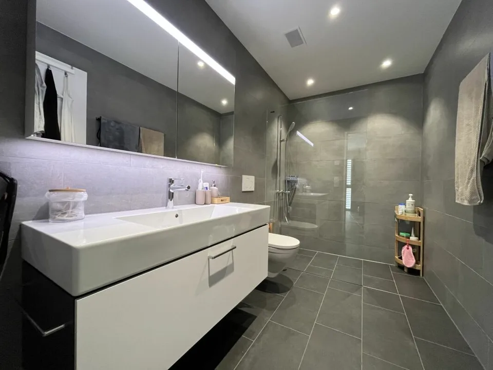 After First Occupancy - Modern 4.5-Room Attic Apartment in the Heart of Uffikon