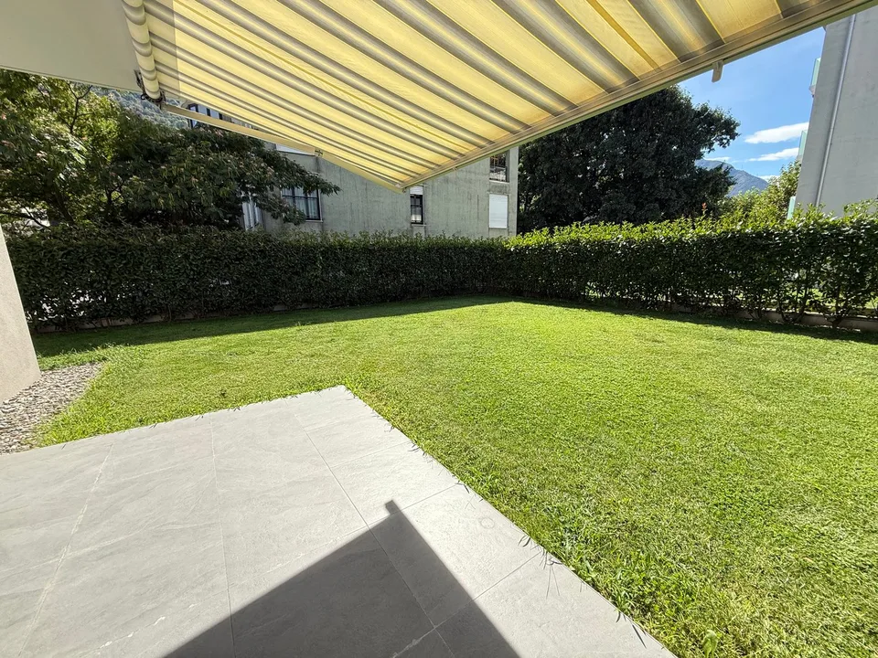 Wohnung mit 3.5 Zimmern, ausgestattet mit allen Annehmlichkeiten und privatem Garten! – Foto 10 von 11