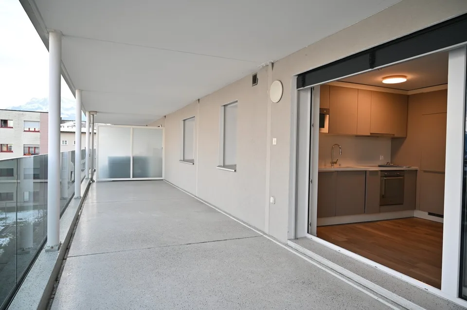Attraktive 2.5-Zimmerwohnung mit grosser Terrasse