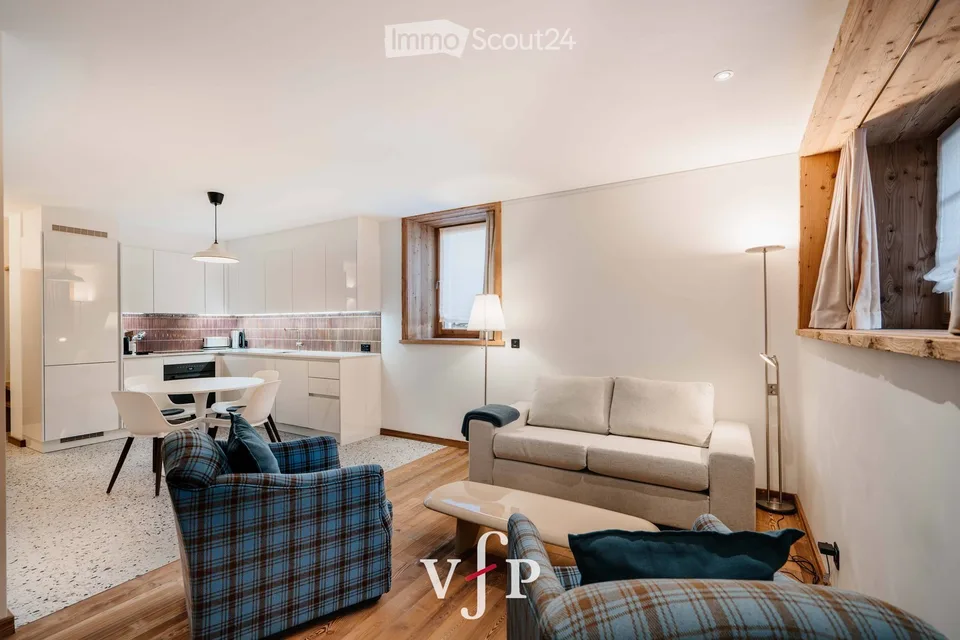 2 rooms fully renovated for rent in Verbier Village