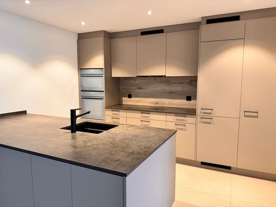 Modern 3.5-room apartment with balcony and beautiful view in Zwingen