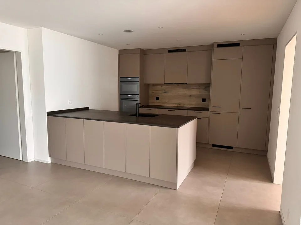 Modern 3.5-room apartment with balcony and beautiful view in Zwingen