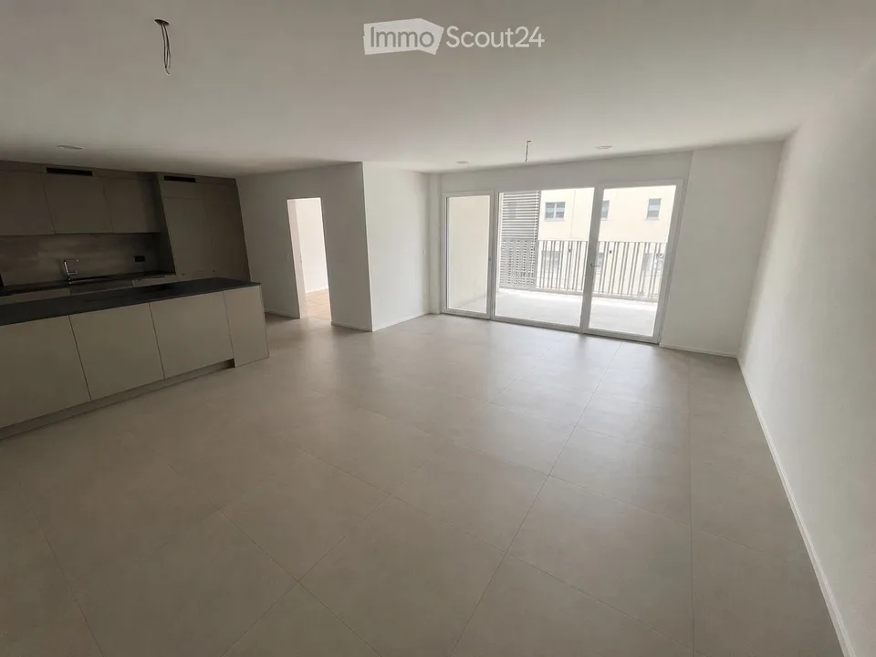Modern 3.5-room apartment with balcony and beautiful view in Zwingen