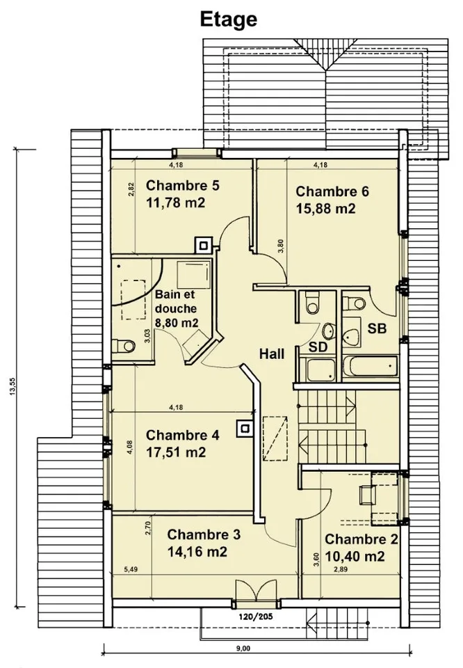 Prächtige und geräumige 7,5-Zimmer-Villa mit Pool – Foto 20 von 20