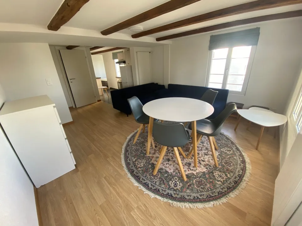 2.5-room apartment with terrace and lake view in Walzenhausen