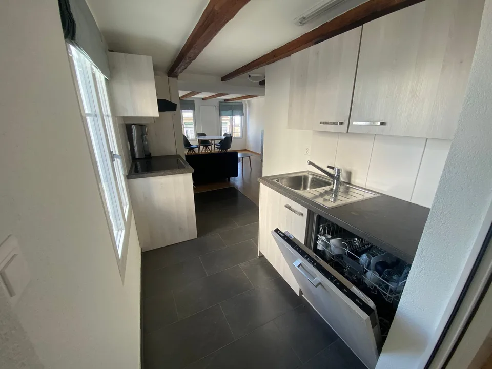 2.5-room apartment with terrace and lake view in Walzenhausen