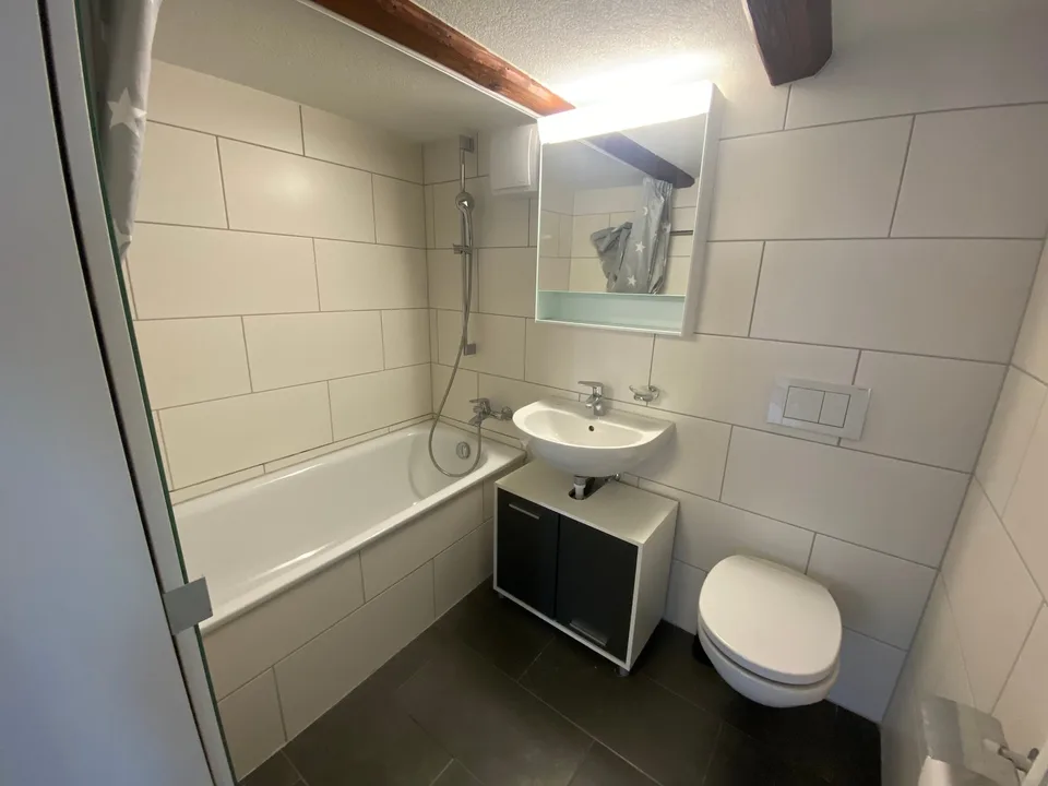 2.5-room apartment with terrace and lake view in Walzenhausen