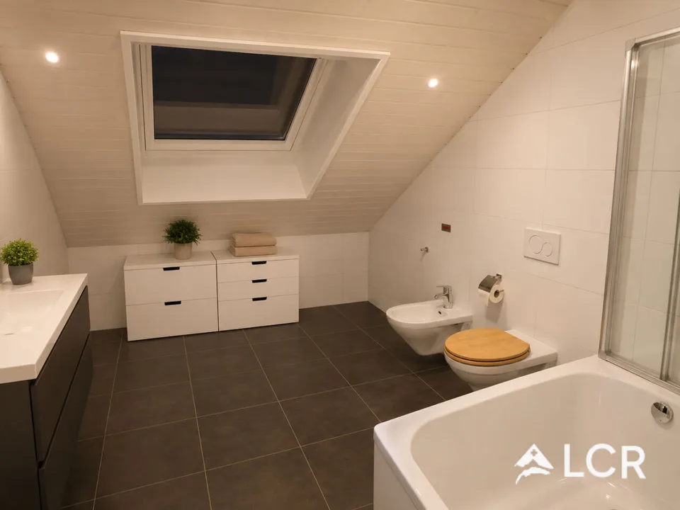 4,5-Zimmer-Wohnung / 3 Schlafzimmer / mit privatem Garten in Bavois