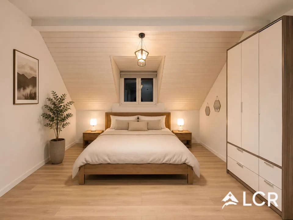 4,5-Zimmer-Wohnung / 3 Schlafzimmer / mit privatem Garten in Bavois