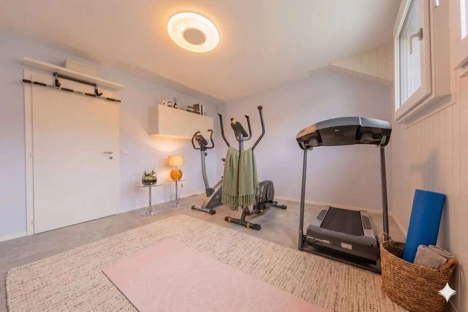 Splendid duplex of 6.5 rooms in attic - View of Mont Blanc - 10 minutes from Nyon