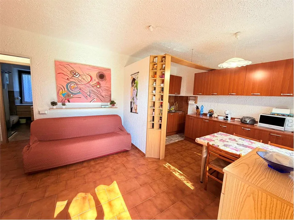 Grazioso bilocale con terrazza, piscina e garage – foto 2 di 13