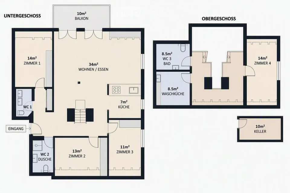 5.5-Zimmer-Maisonettewohnung ab 01.12.2026 verfügbar – Foto 5 von 5