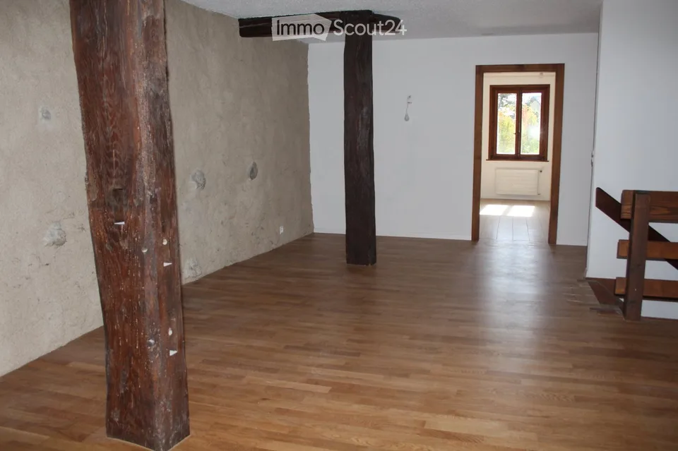 Renovierte Wohnung in altem Bauernhof, 173 m², großer Garten