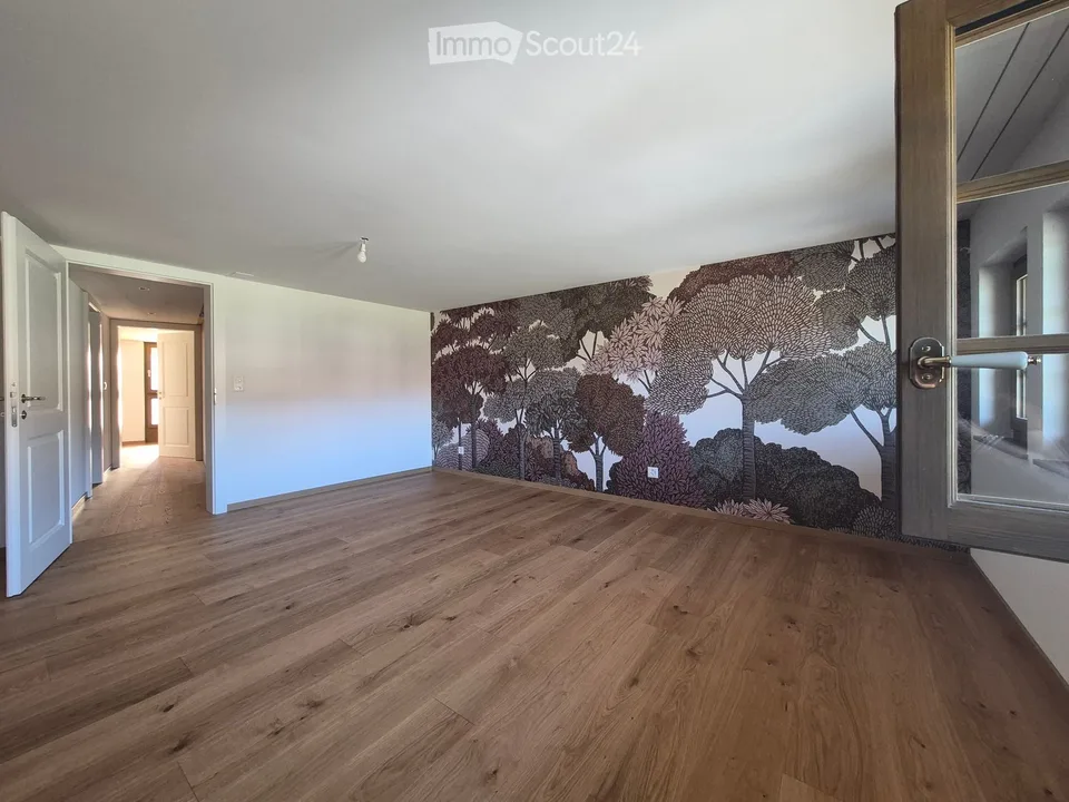 Charmant duplex d'architecte de 115 m2 à Gumefens, dans une ferme du 18ème siècle totalement rénovée