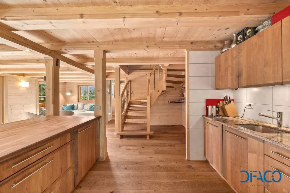 Chalet "Praline" -Location à la saison