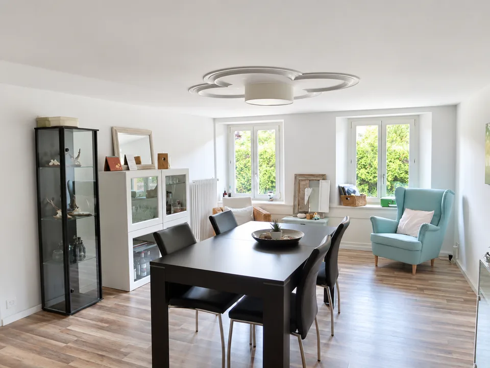 Grand appartement 4,5 pièces à Läufelfingen - tout le grenier de 2 étages appartient