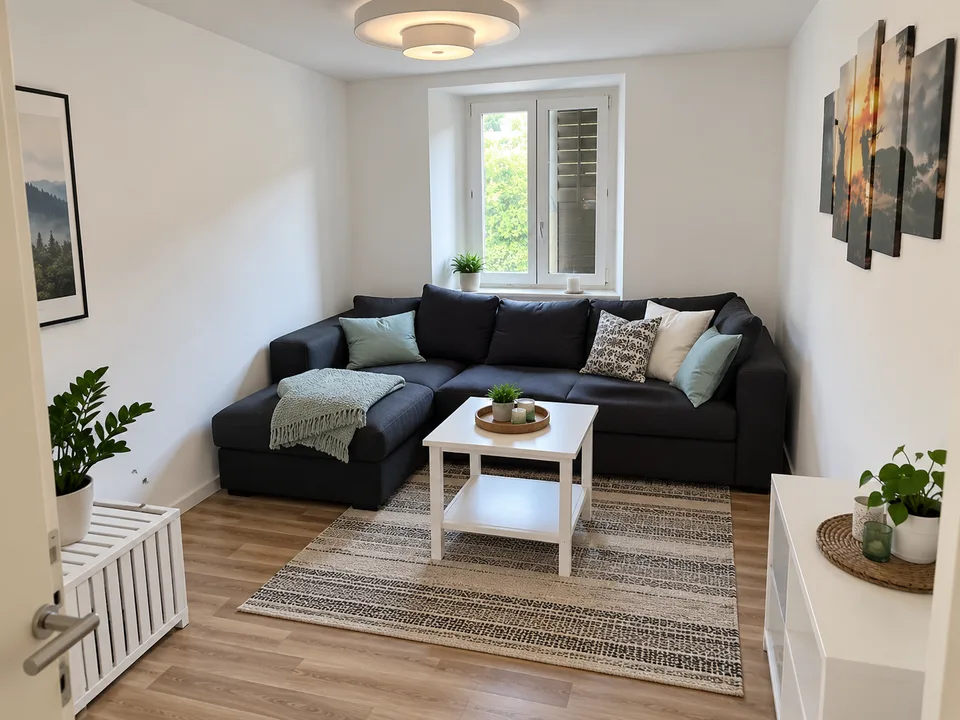 Grand appartement 4,5 pièces à Läufelfingen - tout le grenier de 2 étages appartient