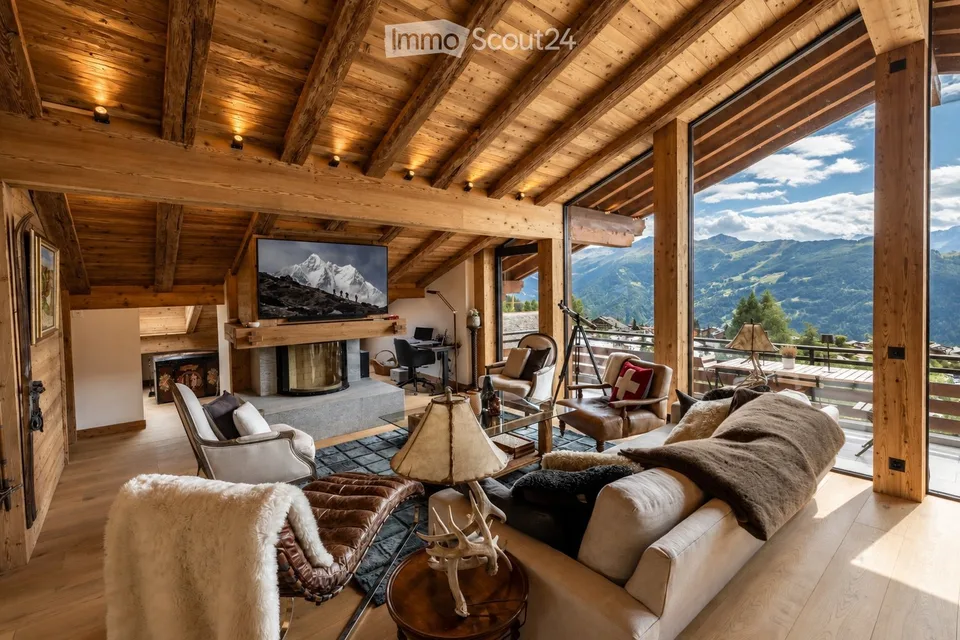 Exceptional 6.5-Room Penthouse in the Heart of Verbier