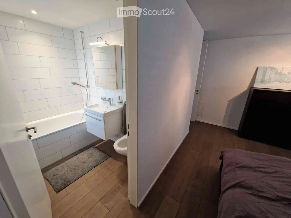 Bright modern 4.5 attic apartment with high-quality furnishings