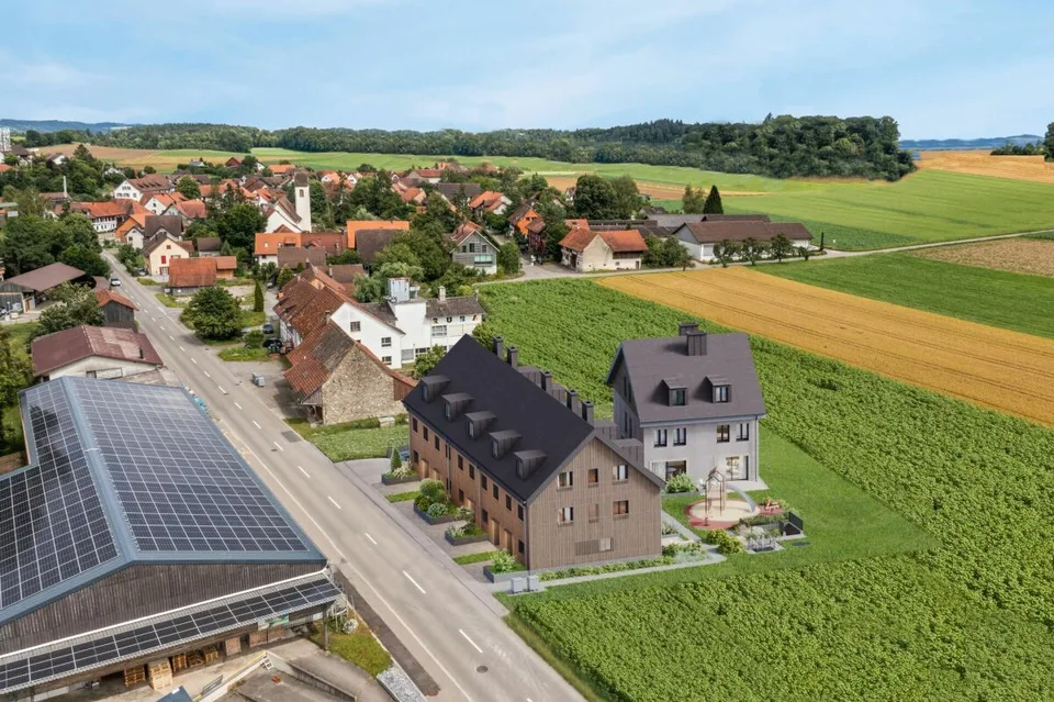 Bezugsbereiter Neubau: Einzigartiges Reihenhaus in Oberneunforn – foto 2 di 14