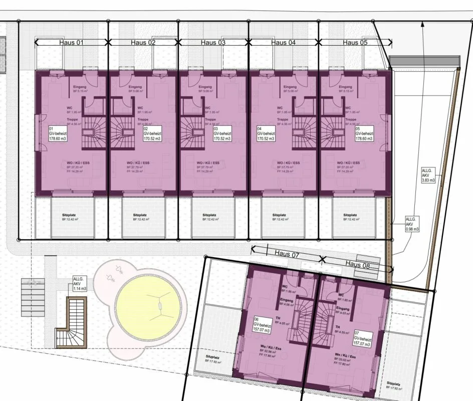 Bezugsbereiter Neubau: Einzigartiges Reihenhaus in Oberneunforn – foto 9 di 14