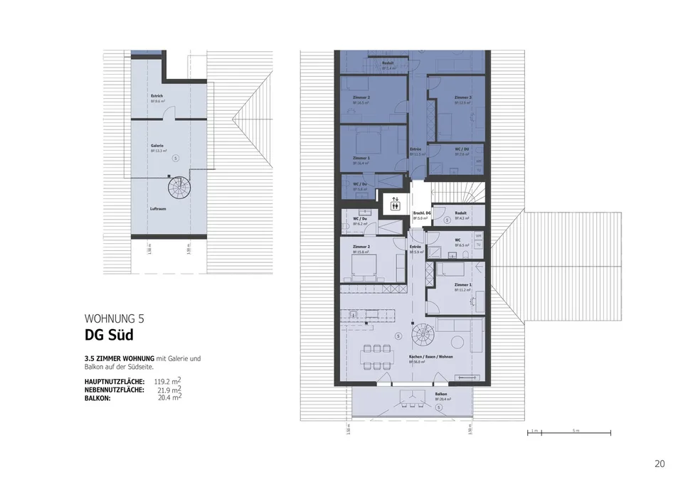Appartamento di proprietà boutique 3.5 locali con galleria in stile casale - Hasle b.Burgdorf – foto 2 di 11