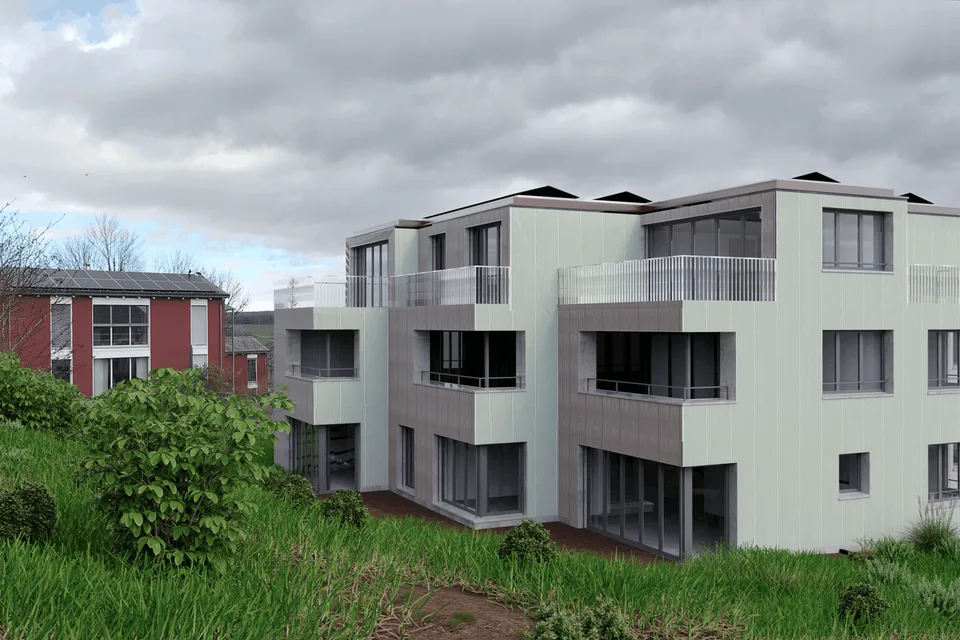 First Rental - 2.5-Room Attic Apartment with 4 Terraces