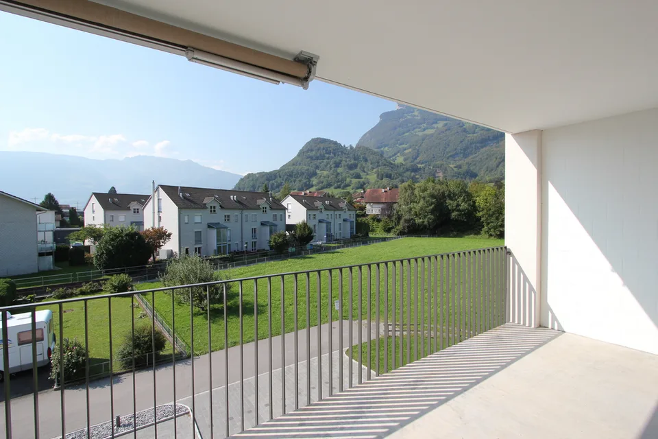 Modern 3.5-room apartment on the 2nd floor in Trübbach
