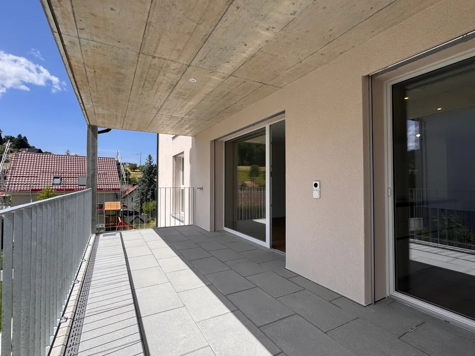 Appartement moderne 3.5 pièces dans un immeuble neuf à Gontenschwil.