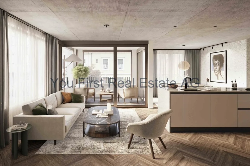 Wohnung W03 3.5-Zimmer Geschosswohnung mit Loggia – Foto 5 von 8