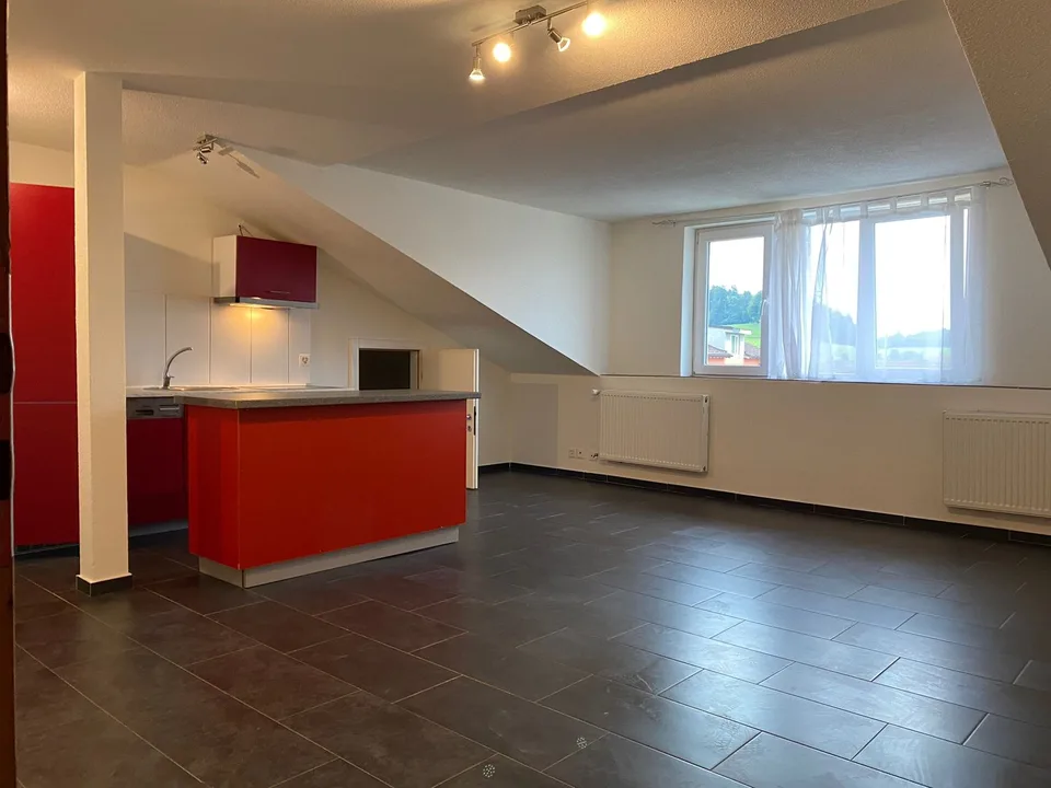 Appartement moderne 3 pièces en mansarde dans un quartier calme de Matzingen