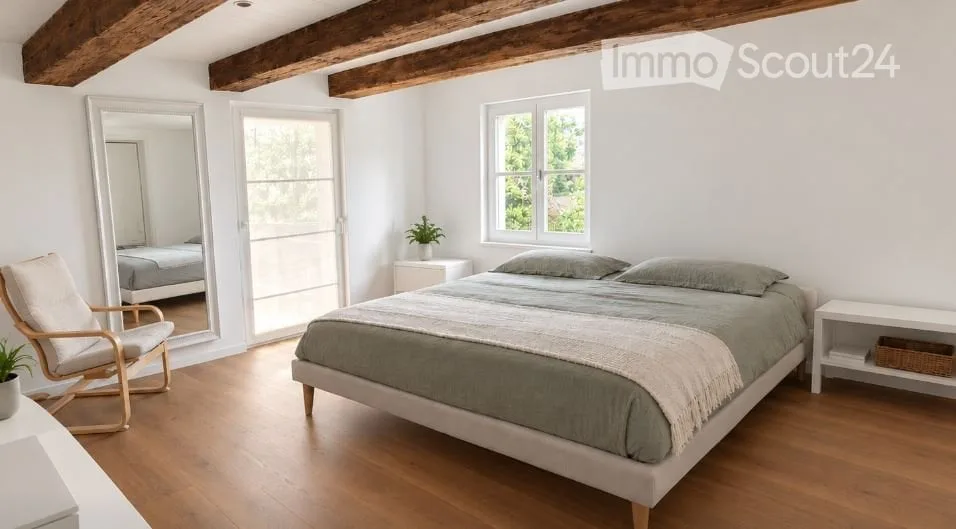 5-Zi.-Wohnung mit gedeckter Terrasse & Parkmöglichkeit