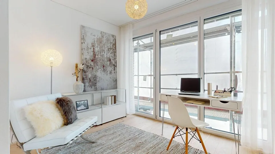 LUXURIÖSE 2,5 ZI-WOHNUNG IM 3. OG MIT 2 LOGGIAS IN BINNINGEN