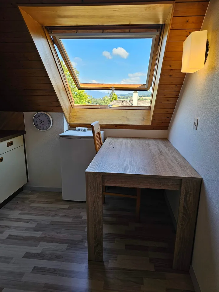 Charming 2-room apartment in Courfaivre