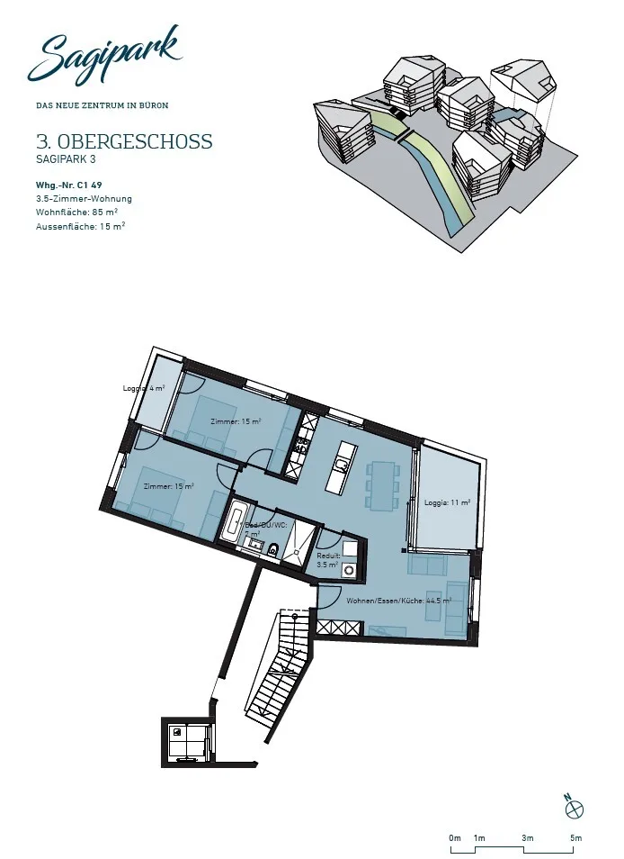 Appartement 3.5 pièces - Votre nouveau foyer vous attend