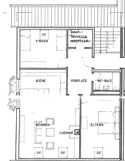 LOTS OF SPACE IN YOUR NEW HOME - Spacious 3.5-room attic apartment for rent.