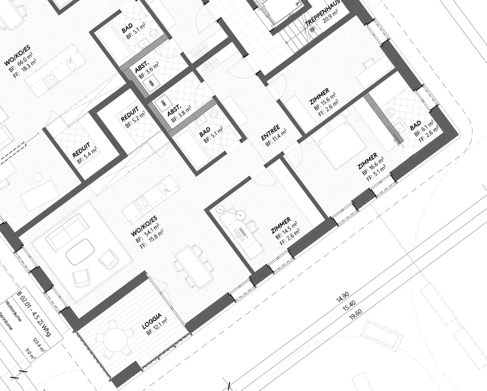 Beautiful new apartments in the center of Münchwilen