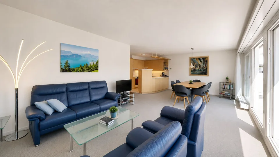 Vivre à Weggis avec accès privé au lac – appartement terrasse attractif sur le lac des Quatre-Cantons – photo 3 sur 12