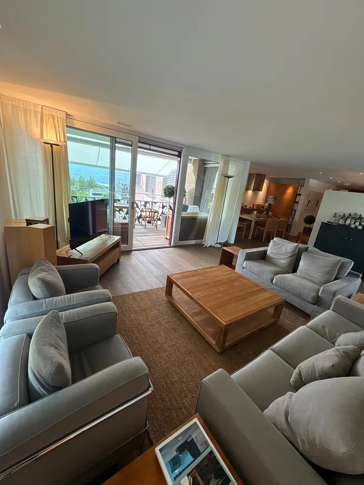 Möblierte 2.5-Zimmer-Wohnung mit Aussicht auf Zürichsee im Kreis 7 – Foto 8 von 21