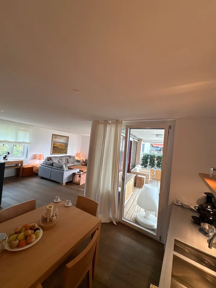 Möblierte 2.5-Zimmer-Wohnung mit Aussicht auf Zürichsee im Kreis 7 – Foto 5 von 21